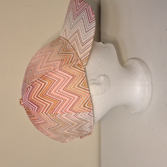 Missoni 6 Panel Chevron Pattern  Baseball Cap NWOT - Picture 2 of 11